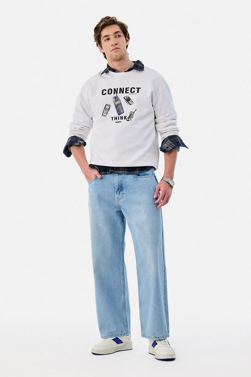 سنيتش Baggy Denim Jeans